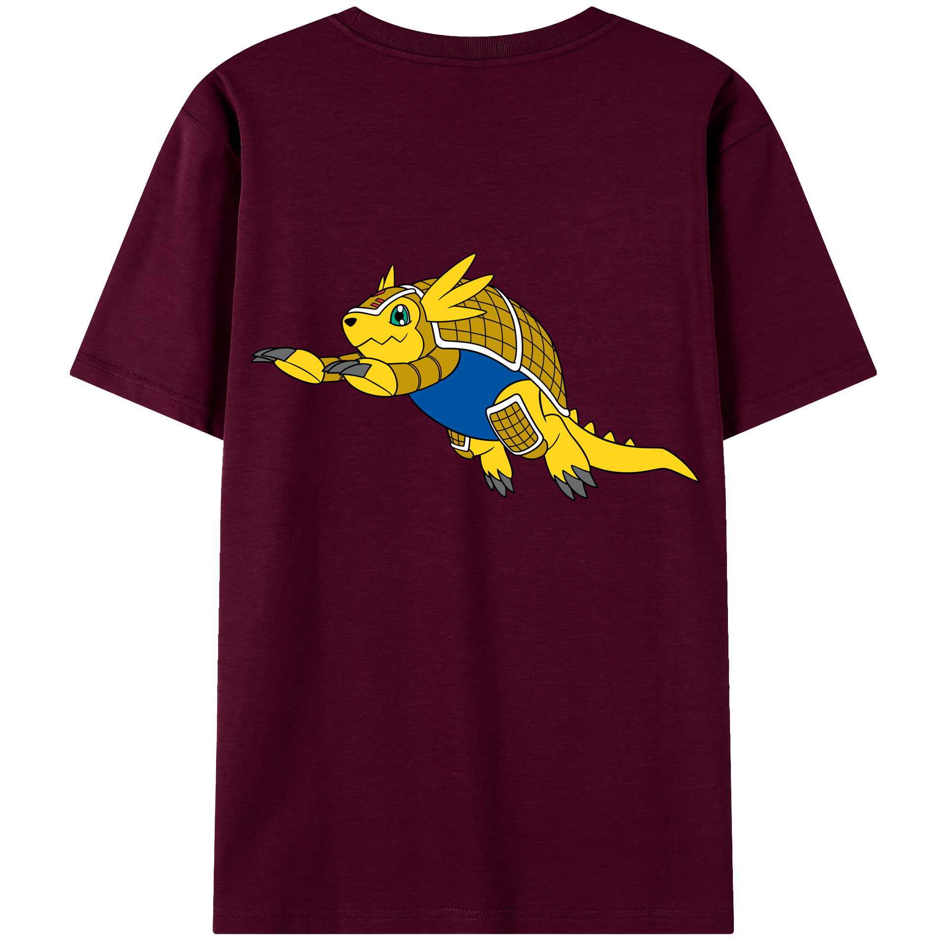 （画像用） Digimon デジタルモンスター/デジモン レディース半袖Tシャツ(バックプリント)